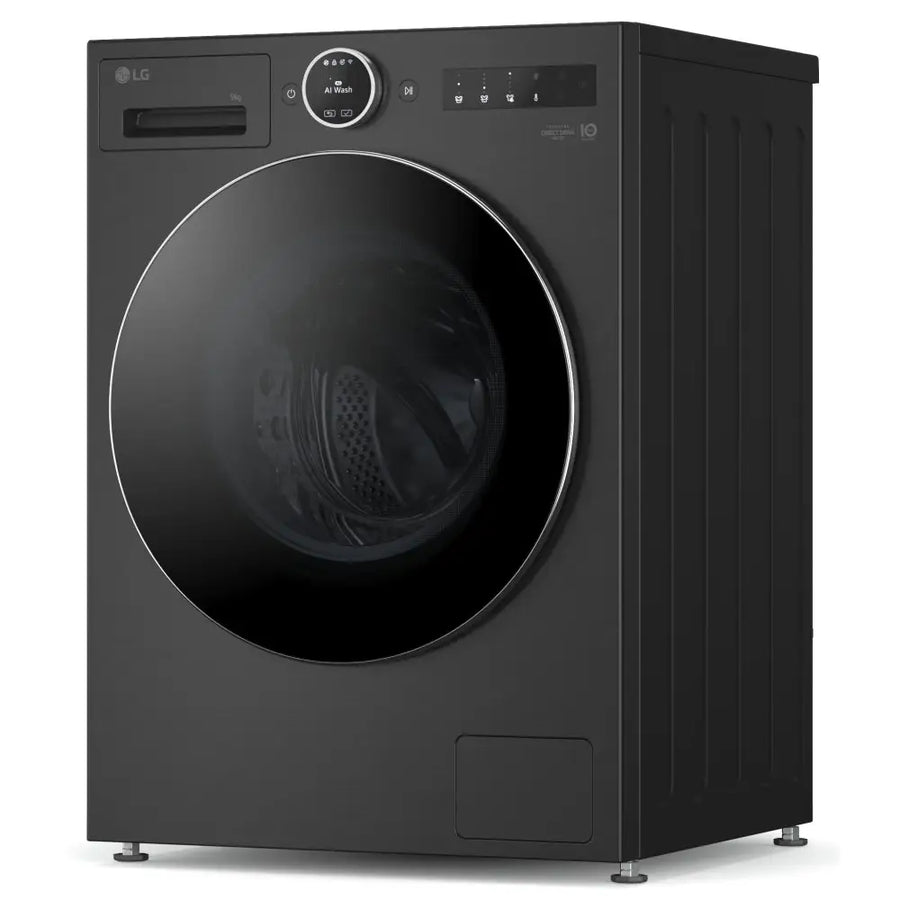 LG F4X9009TBC 9kg 1400rpm AI DD™ Washing Machine - Black