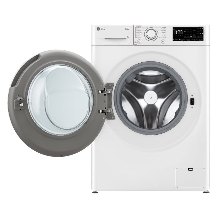 LG F4Y509WWLA1 AI DD™️ EZDispense™ TurboWash™ 9kg 1400RPM Washing Machine - [Free 5-year parts & labour guarantee]