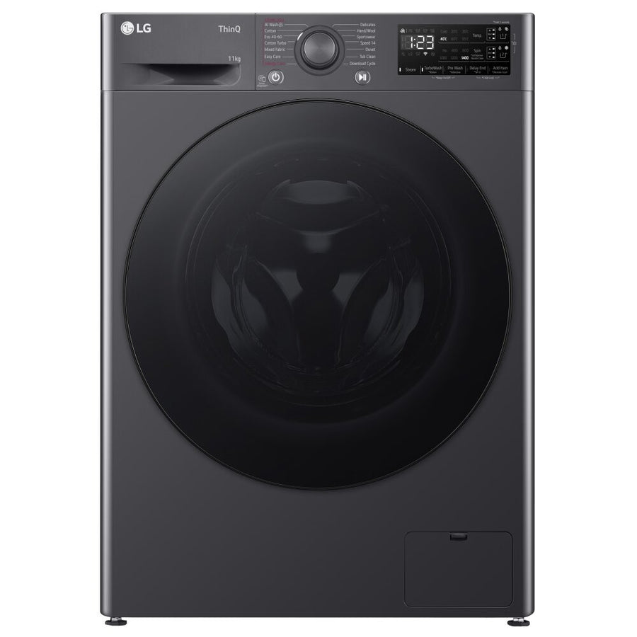 LG EZDspense F4Y511GBLN1 11kg slate grey 1400rpm washing machine