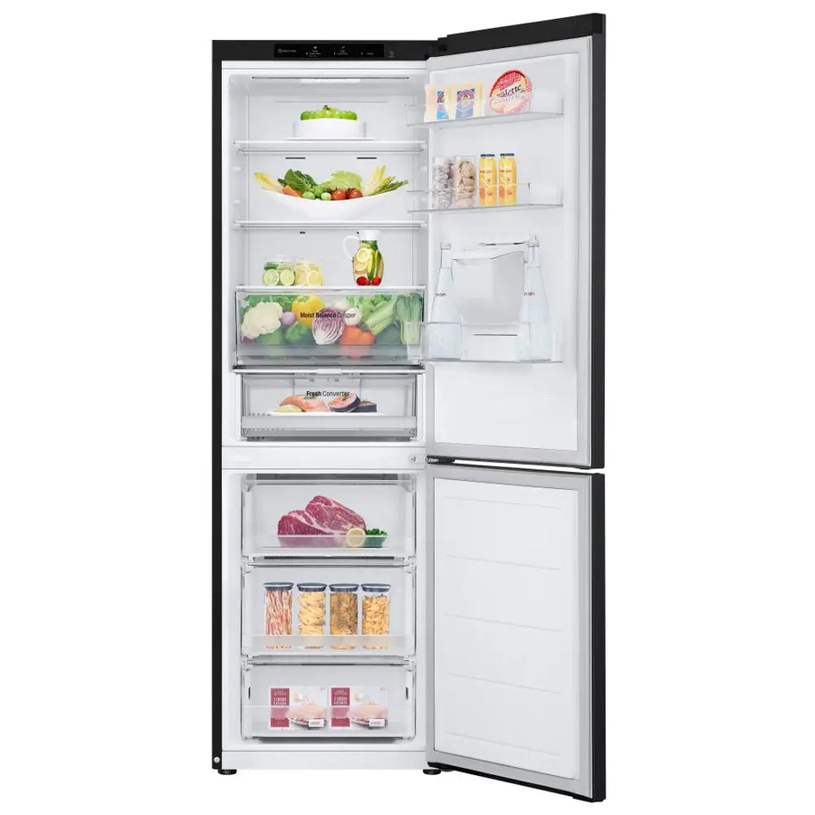 LG GBF3102EEP 60/40 Total No Frost fridge freezer - Black