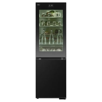 LG GBG7190CEV InstaView™ 60/40 Fridge Freezer - Essense Black Steel [Free 5-year parts & labour warranty]