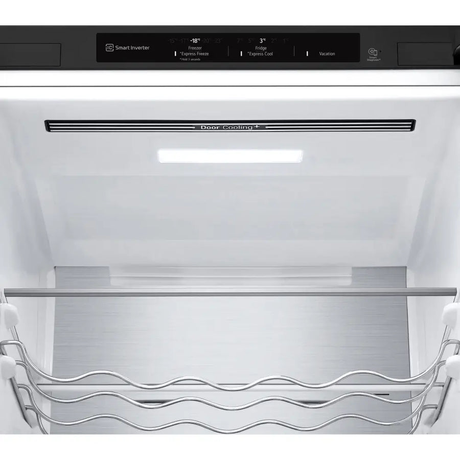 LG GBV5240CEP NatureFRESH 70/30 Total No Frost Fridge Freezer - Black [Free 5-year parts & labour guarantee]