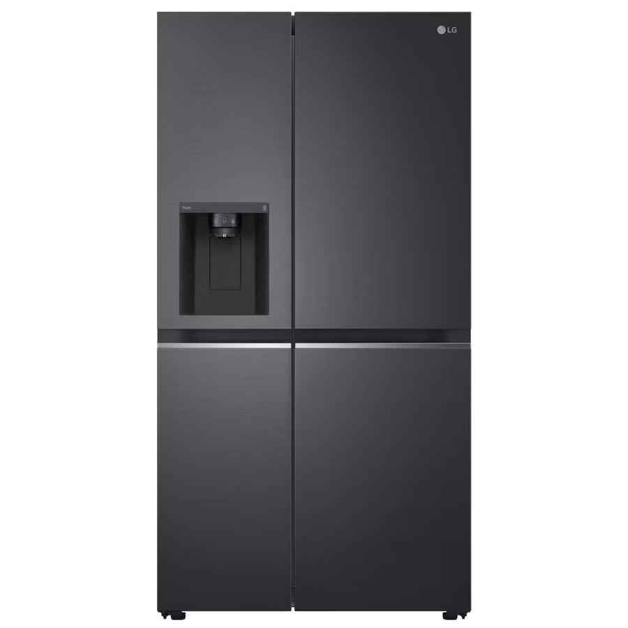 LG GSLV70MCTD American Style Fridge Freezer With Plumbed Ice & Water - Matte Black