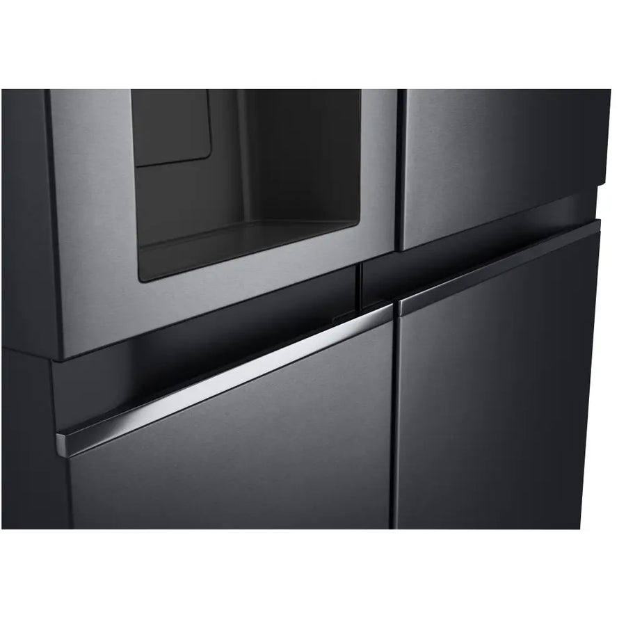 LG GSLV71MCTD Non-plumbed American style fridge freezer - Matte Black