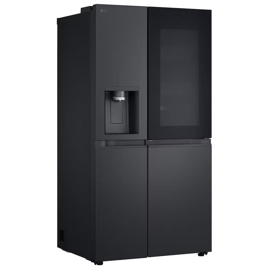 LG GSXE90EVAD Door-in-Door ™ Plumbed ice & water American fridge freezer - Matte Black