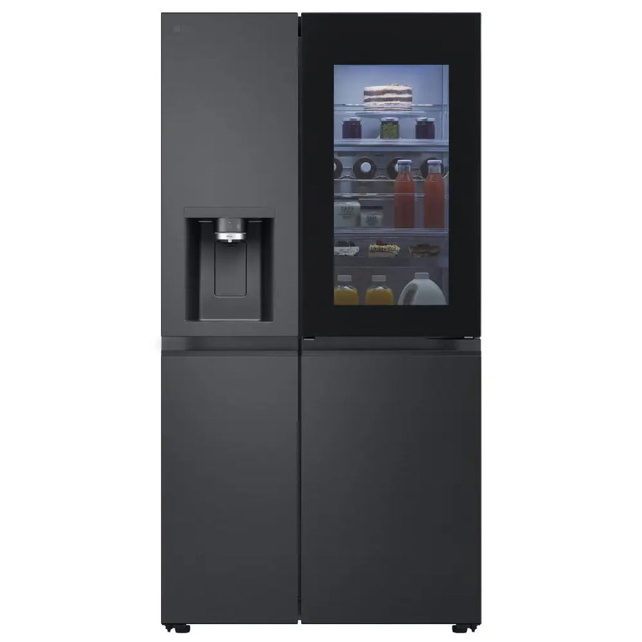 LG GSXE90EVDD Craft Ice InstaView Plumbed water & Ice American-Style Smart Fridge Freezer [free 5-year parts & labour guarantee]