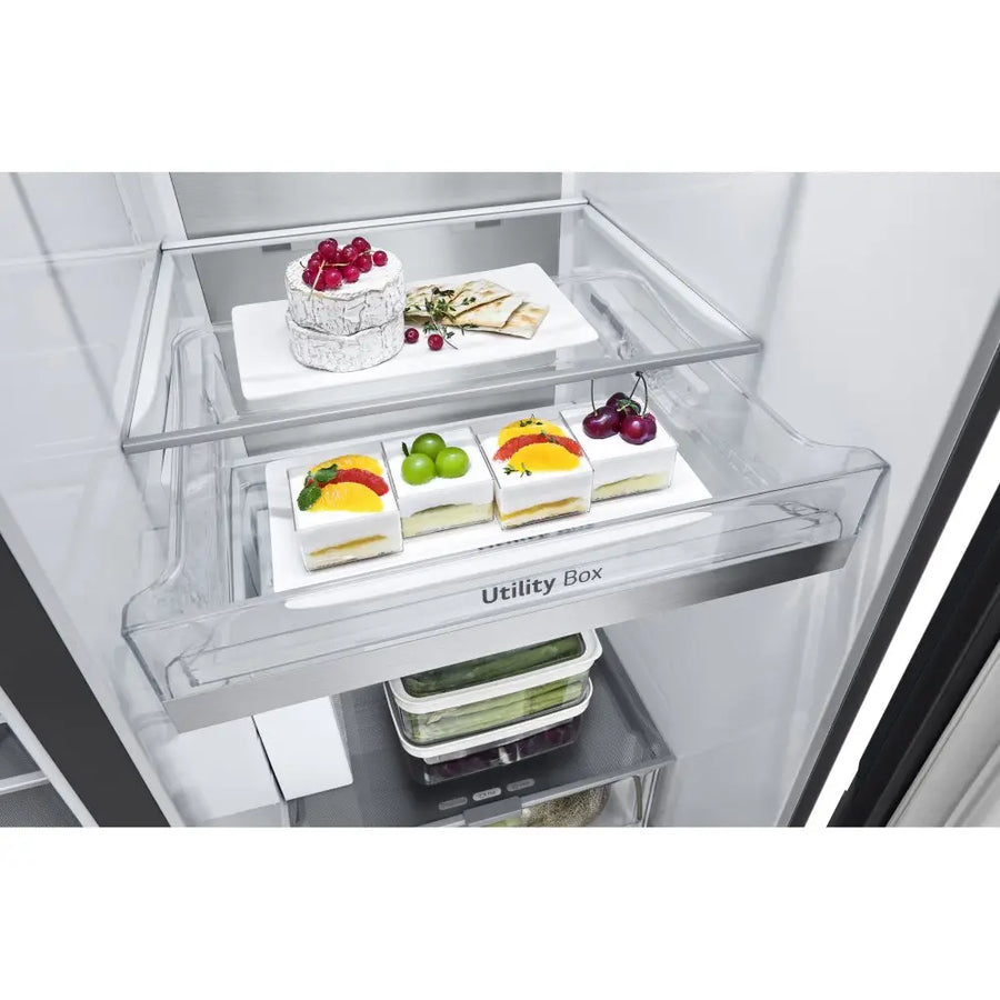 LG GSXE90EVDD Craft Ice InstaView Plumbed water & Ice American-Style Smart Fridge Freezer [free 5-year parts & labour guarantee]