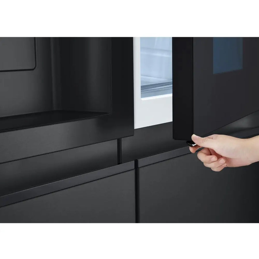 LG GSXE90EVDD Craft Ice InstaView Plumbed water & Ice American-Style Smart Fridge Freezer [free 5-year parts & labour guarantee]