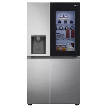 LG GSXV80PZLE InstaView Door-in-Door American Style Fridge Freezer - Stainless Steel