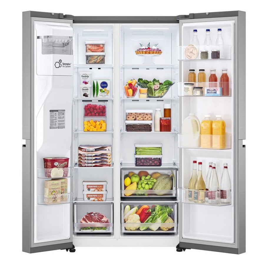 LG GSLV50PZXL American-Style Fridge Freezer With Plumbed Ice & Water