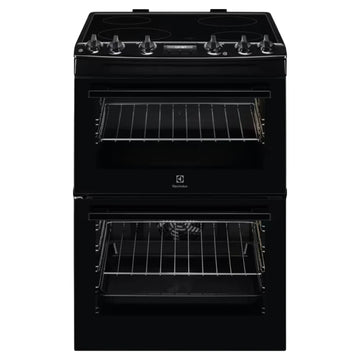 Electrolux LKR655200K 500 Series 60cm Ceramic Cooker with catalytic liners - Black
