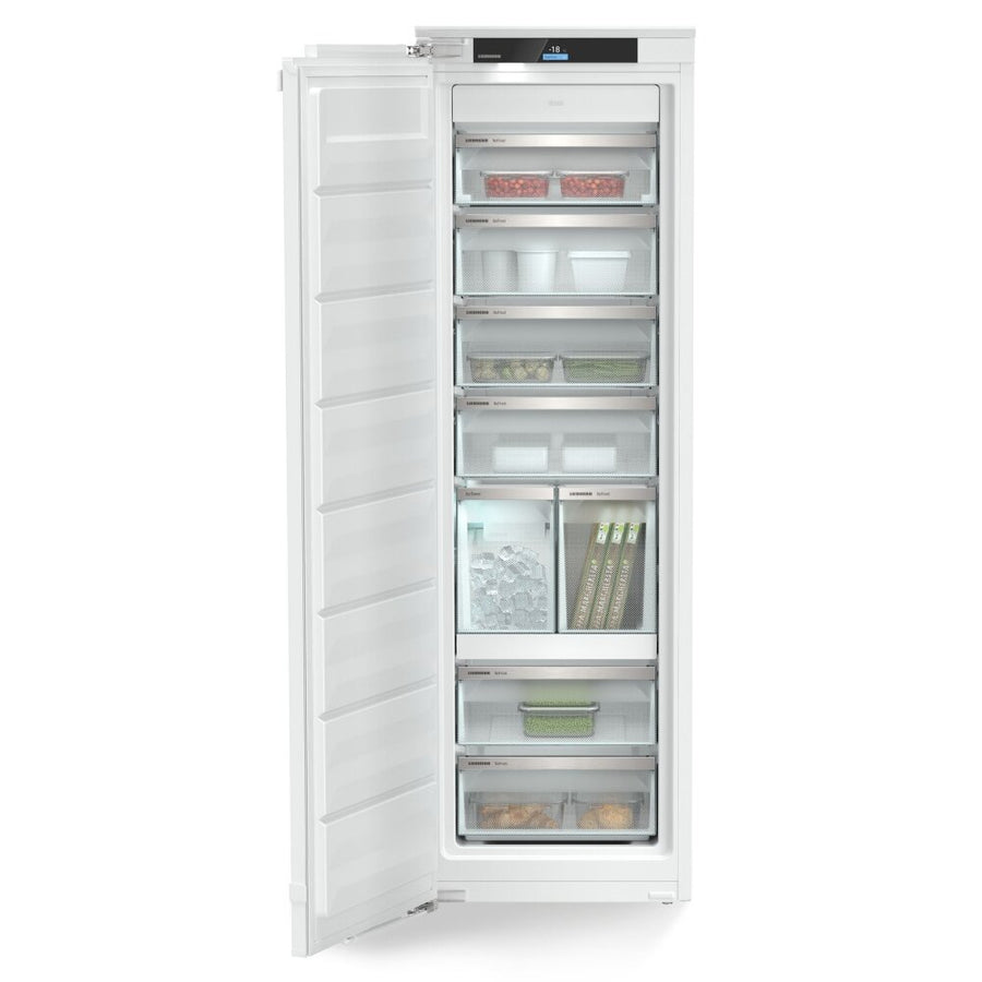 Liebherr SIFNe 5188 Peak NoFrost Built-In Freezer W plumbed Ice Maker [Fixed hinge installation]