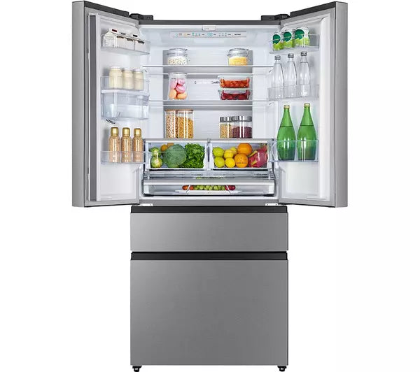 Hisense RF540N4WIE PureFlat Fridge Freezer - Stainless Steel