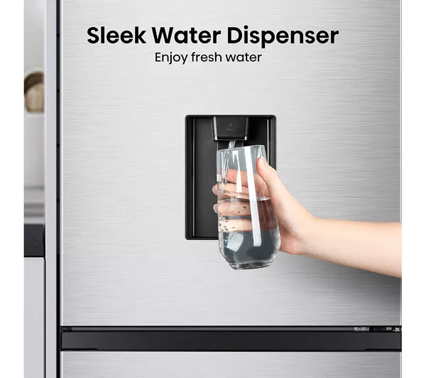 Hisense RB390N4WCE 60/40 Total No Frost Fridge Freezer with Water Dispenser