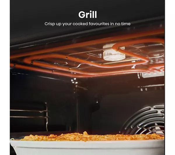 Hisense HDCE6C20W 60cm AirFry Electric Ceramic Cooker With Catalytic Liners - White