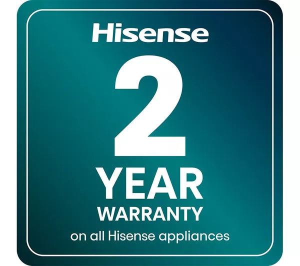 Hisense HDCE6C20W 60cm AirFry Electric Ceramic Cooker With Catalytic Liners - White