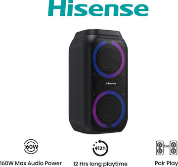 Hisense Party Rocket 160 - Portable Party Speaker [£50 Cashback]