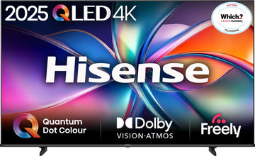 Hisense 50E7QTUK 50'' 2025 QLED HDR UHD 4K Smart TV - [Free 5-Year Guarantee]