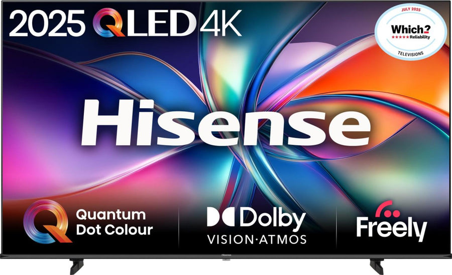 Hisense 50E7QTUK 50'' 2025 QLED HDR UHD 4K Smart TV - [Free 5-Year Guarantee]
