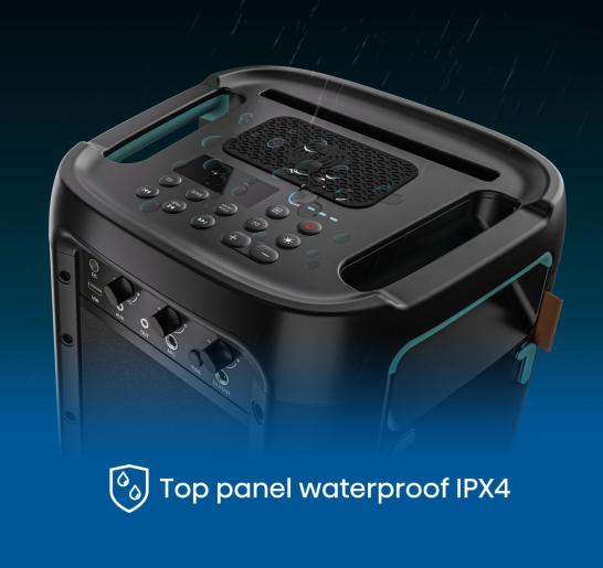 Hisense Party Storm - 300W Portable Party Speaker