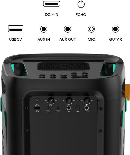 Hisense Party Storm - 300W Portable Party Speaker