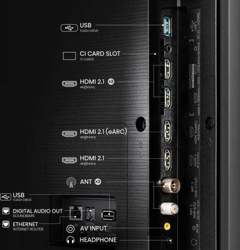 Hisense 100E7NQTUK PRO 100'' QLED HDR UHD 4K Smart TV