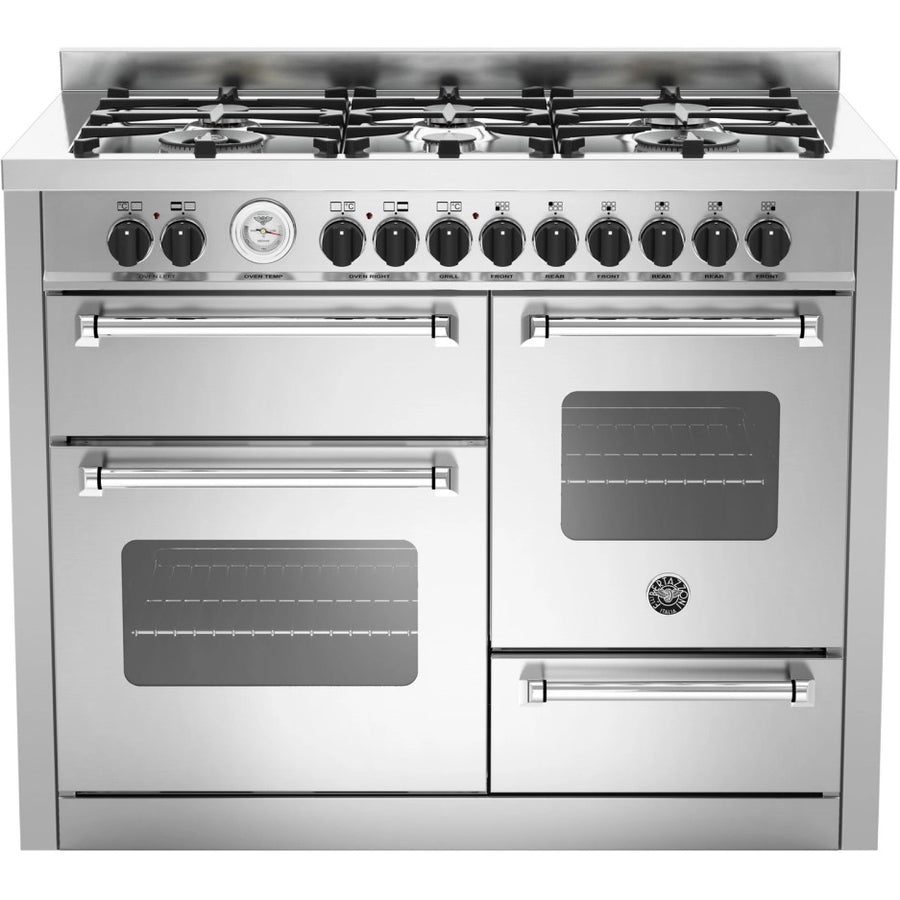 MAS1106MFETXE 110cm masters series range cooker in stainless steel