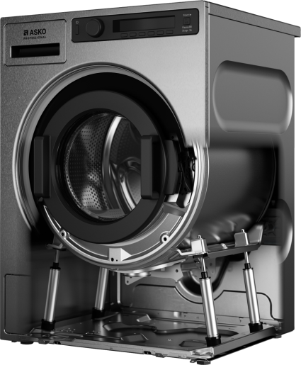 ASKO WMC8947PI.S Professional 9KG 1400rpm Commercial Washing machine - Stainless Steel