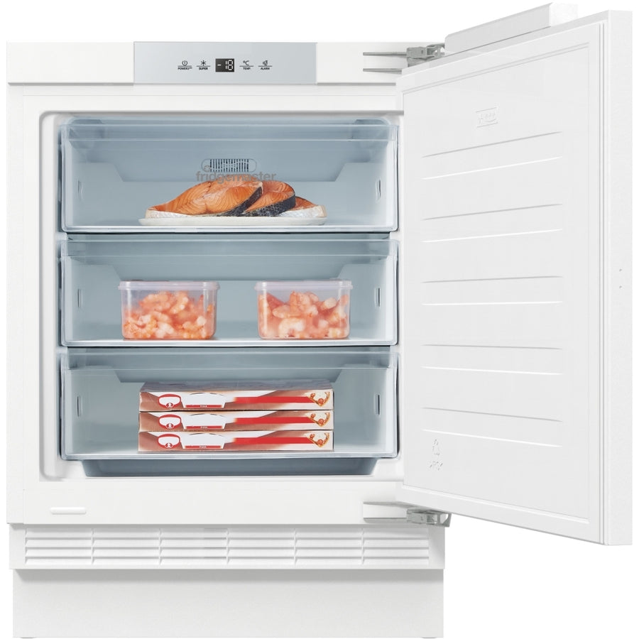 Fridgemaster MBUZ6097E Integrated Under Counter Freezer