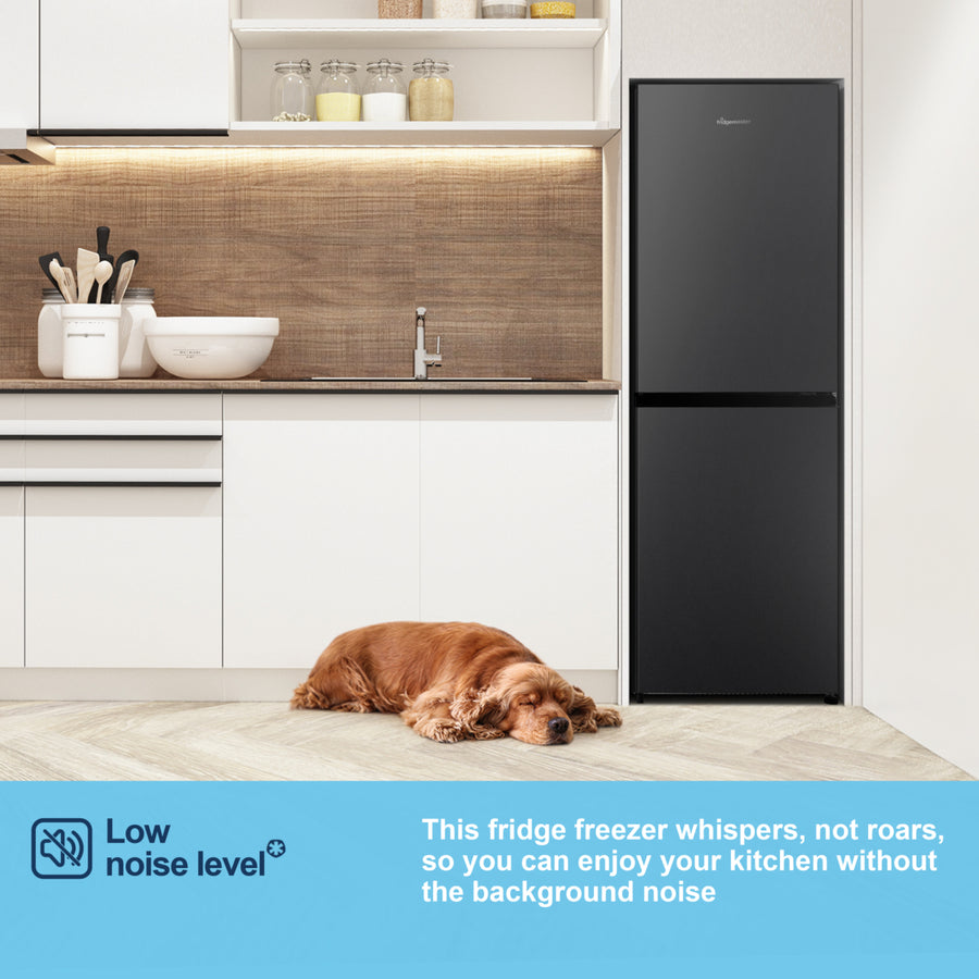 Fridgemaster MC55240EB 50/50 Fridge Freezer - Black