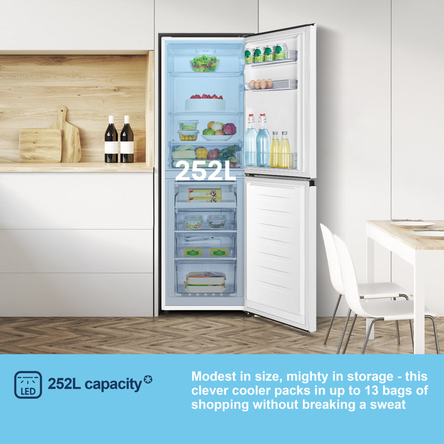 Fridgemaster MC55240E 50/50 Fridge Freezer - White