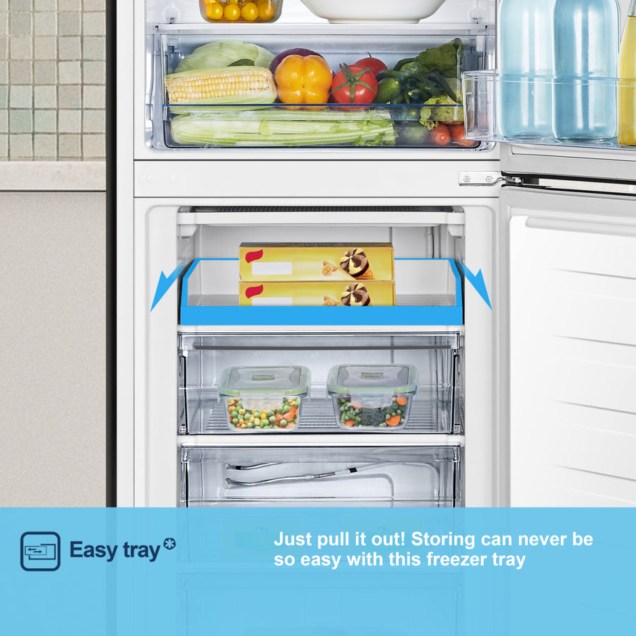 Fridgemaster MC55240E 50/50 Fridge Freezer - White