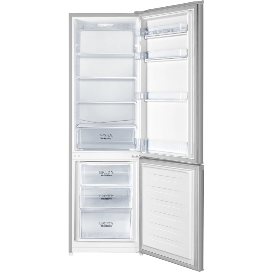 Fridgemaster MC55265ES 70/30 Freestanding Fridge Freezer - Silver