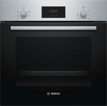 Bosch HHF113BA0B Serie 2 Built In Electric Single Oven - Stainless Steel