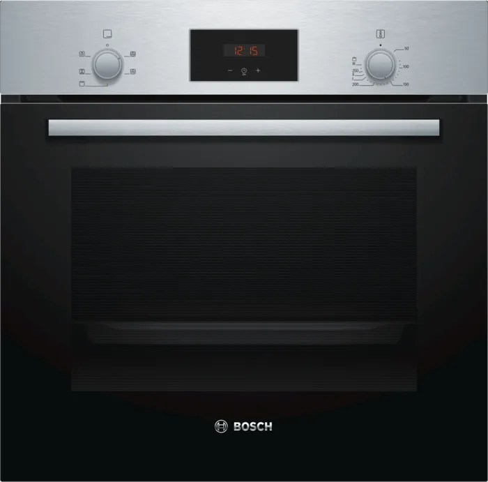 Bosch HHF113BA0B Serie 2 Built In Electric Single Oven - Stainless Steel