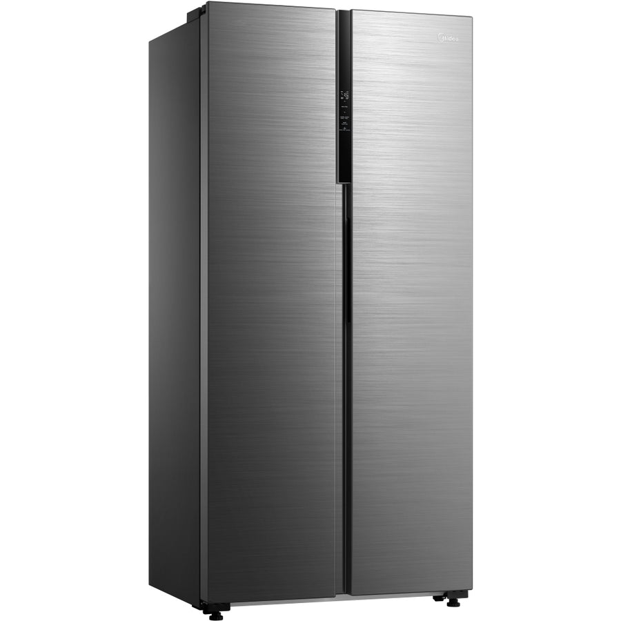 Midea MDRS619FIE46 American style fridge freezer - Stainless steel
