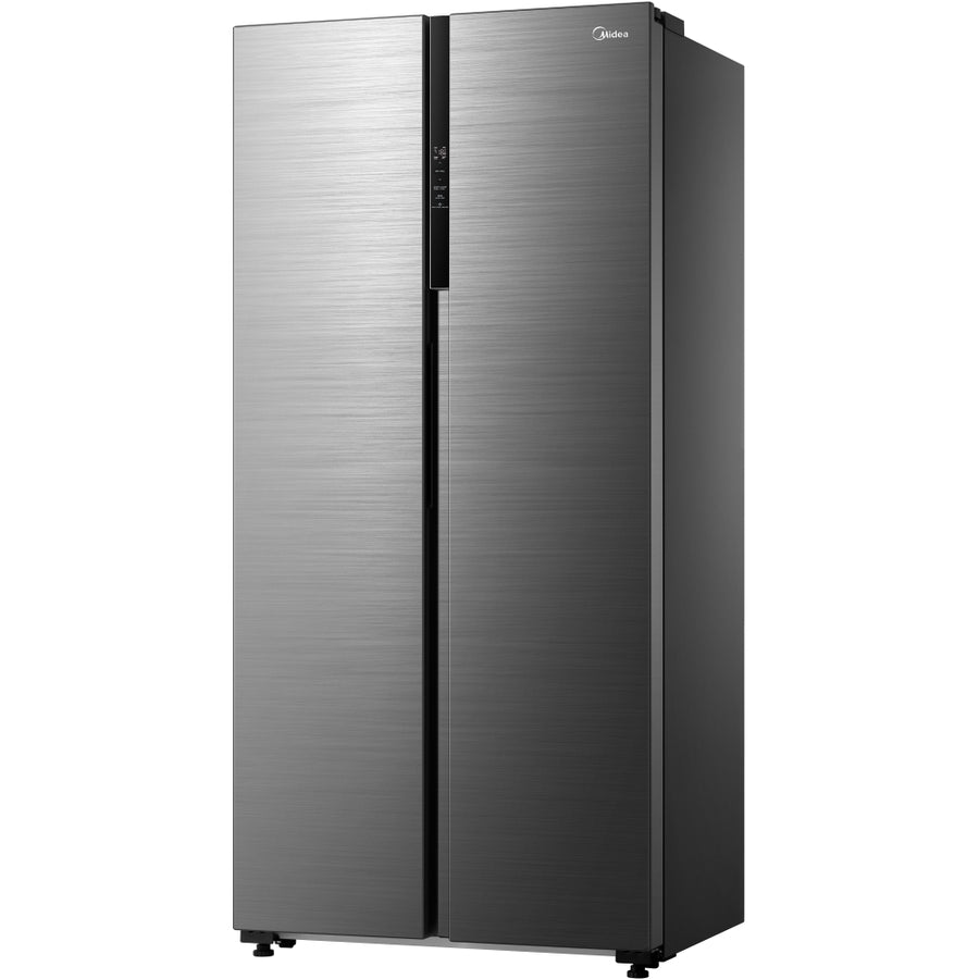 Midea MDRS619FIE46 American style fridge freezer - Stainless steel