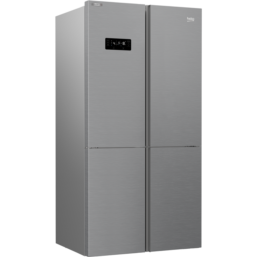 Beko MN1436224PS American Style Fridge Freezer Multi-Zone - Stainless steel