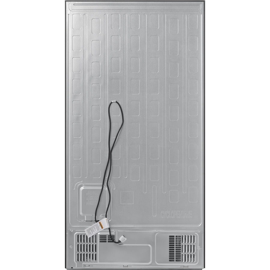Fridgemaster MS91520DEB Side-by-side Non-plumbed American Fridge Freezer - Black