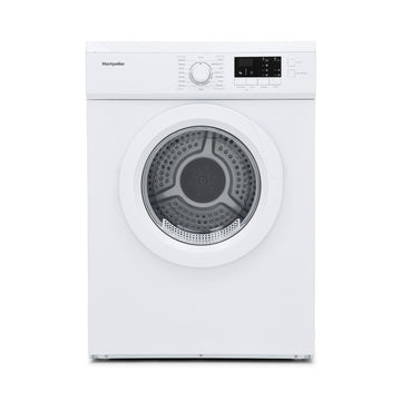 Montpellier MVSD7W 7kg Vented Tumble dryer in white [2-Year parts & labour guarantee]