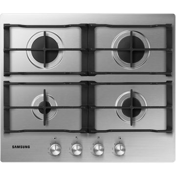 Samsung NA64D3010AS/U1 4 Burner Gas Hob - Stainless Steel