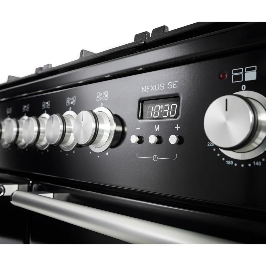 NEXSE110EIBL/C 110CM induction range cooker in black