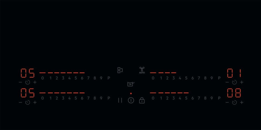 AEG NII84B10AB 7000 Series 80cm 5 Zone Bridge Induction Hob