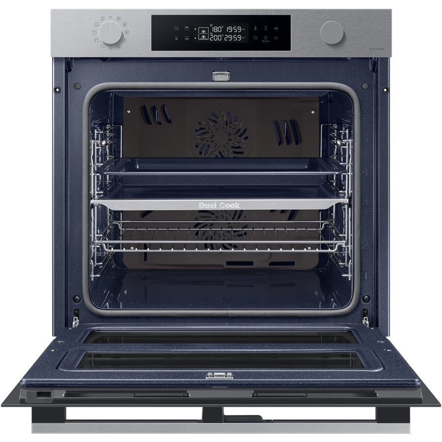 Samsung NV7B45205AS Dual Cook Flex Series 4 Catalytic Smart Oven - Stainless Steel [Free 5-year parts & labour guarantee]