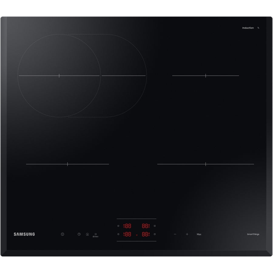 Samsung NZ64B4015KK Slim Fit 4 Zone 60cm Induction Hob