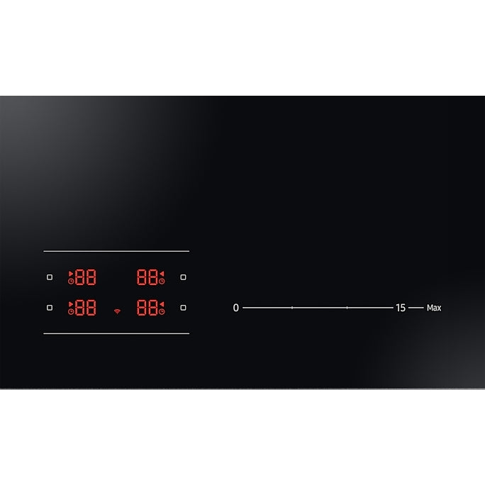 Samsung NZ64B4016FK Slim Fit 4 Zone 60cm Induction Hob With Oval Zone - Slider Control [Free 5-year parts & labour warranty]