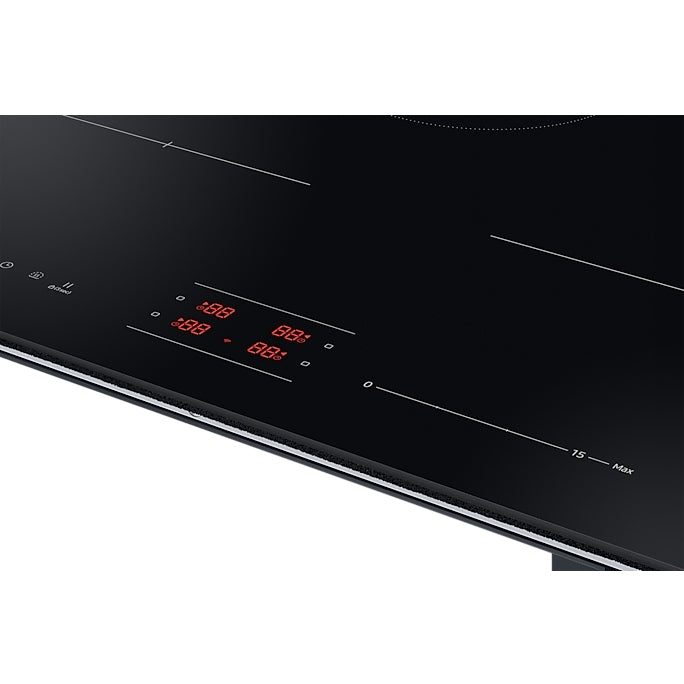 Samsung NZ64B4016FK Slim Fit 4 Zone 60cm Induction Hob With Oval Zone - Slider Control [Free 5-year parts & labour warranty]