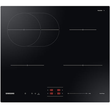 Samsung NZ64B4016FK Slim Fit 4 Zone 60cm Induction Hob With Oval Zone [Free 5-year parts & labour warranty]