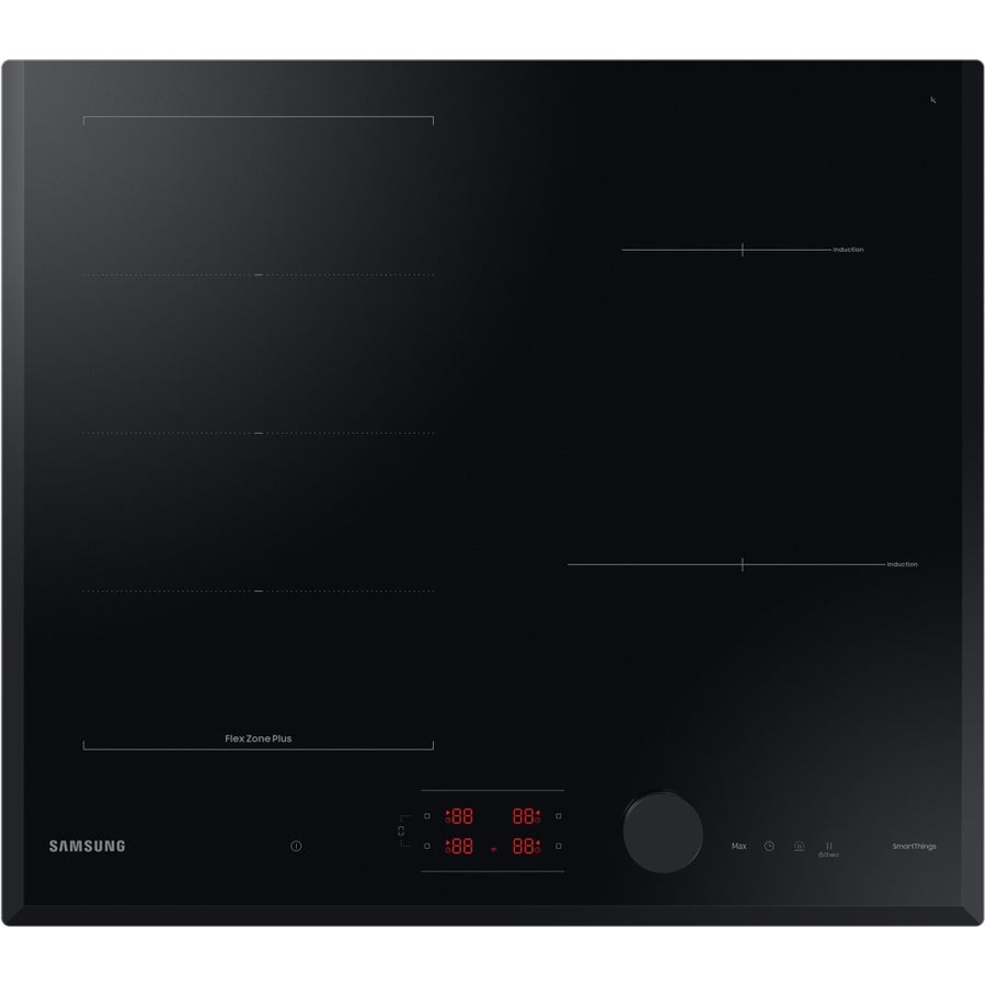 Samsung NZ64B6058KK Series 6 60cm Induction Hob with Flex Zone Plus