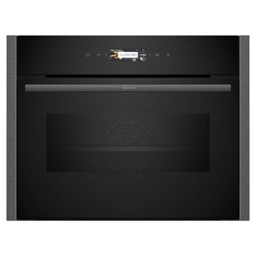 Neff N70 C24MR21G0B Built-in Compact Oven & Microwave - Graphite Grey